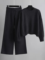 WOMEN’S KNIT SWEATER AND PANTS SET SOLELII
