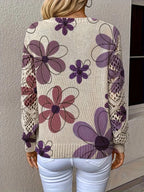 WOMEN’S ELEGANT V-NECK SWEATER ALL SEASON SOLELII