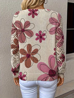 WOMEN’S ELEGANT V-NECK SWEATER ALL SEASON SOLELII