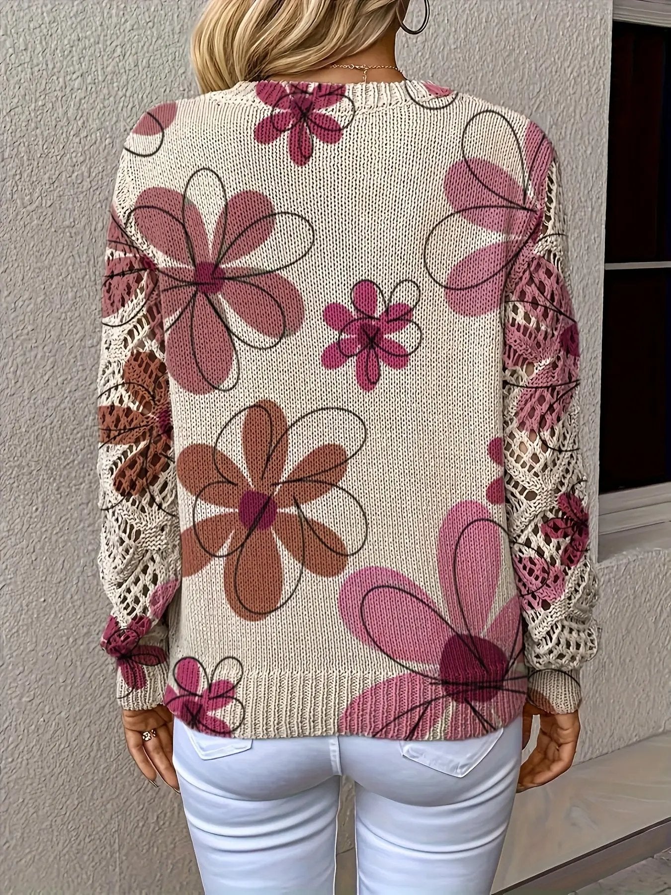 WOMEN’S ELEGANT V-NECK SWEATER ALL SEASON SOLELII