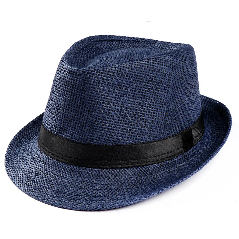 SUMMER FOLDABLE STRAW VISOR HAT