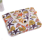 CANVAS BEACH BAG WITH PRINT SOLELII