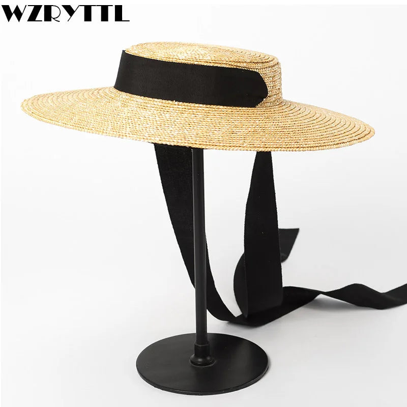 WOMEN’S WIDE BRIM STRAW HAT