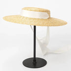 WOMEN’S WIDE BRIM STRAW HAT Test
