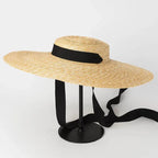 WOMEN’S WIDE BRIM STRAW HAT Test