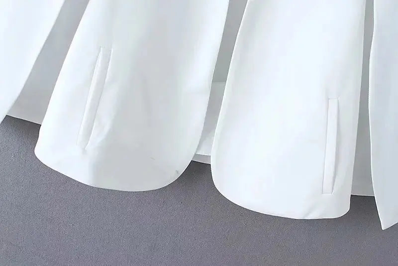 WOMEN’S V‑NECK CLOAK JACKET SOLELII