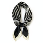 LUXURY PLAID SILK-LIKE SQUARE SCARF Test