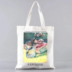 VAN GOGH ART PRINT CANVAS TOTE BAG SOLELII