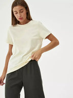 SUMMER COTTON LOOSE WOMEN'S T-SHIRT SOLELII