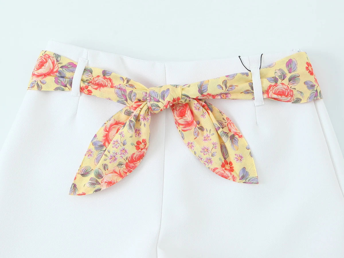 NEW HIGH-WAISTED OPEN-BACK TOP AND SHORTS