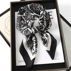 WOMEN'S SILK-LIKE SQUARE SCARF SOLELII