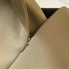 SUMMER HIGH WAIST PLEATED WIDE LEG SHORTS Test