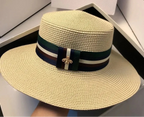 WOMEN STRAW HAT WIDE BRIM Test