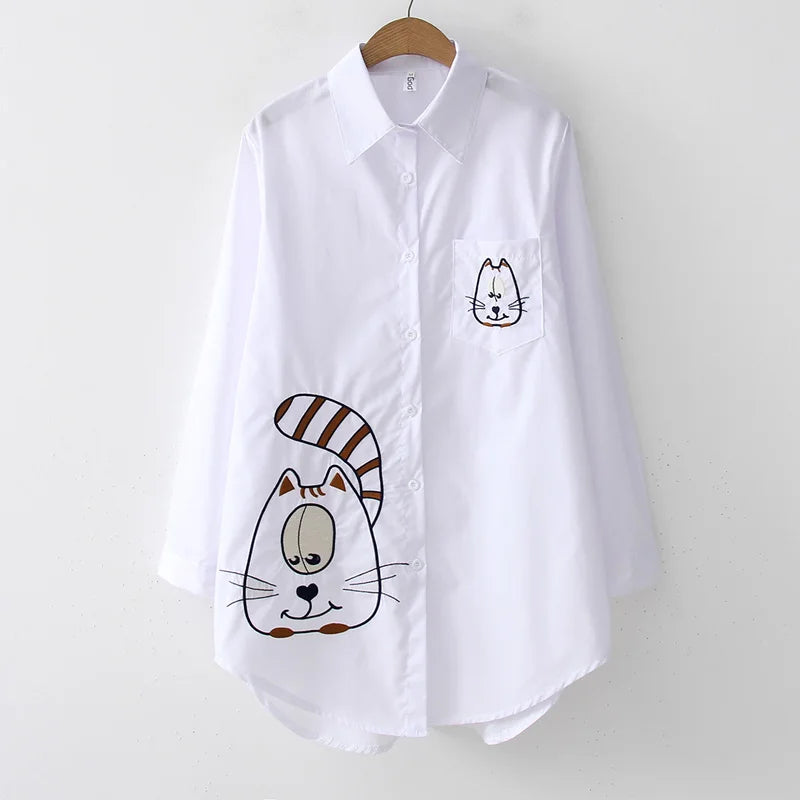 PARIS CASUAL WHITE BUTTON-DOWN SHIRT