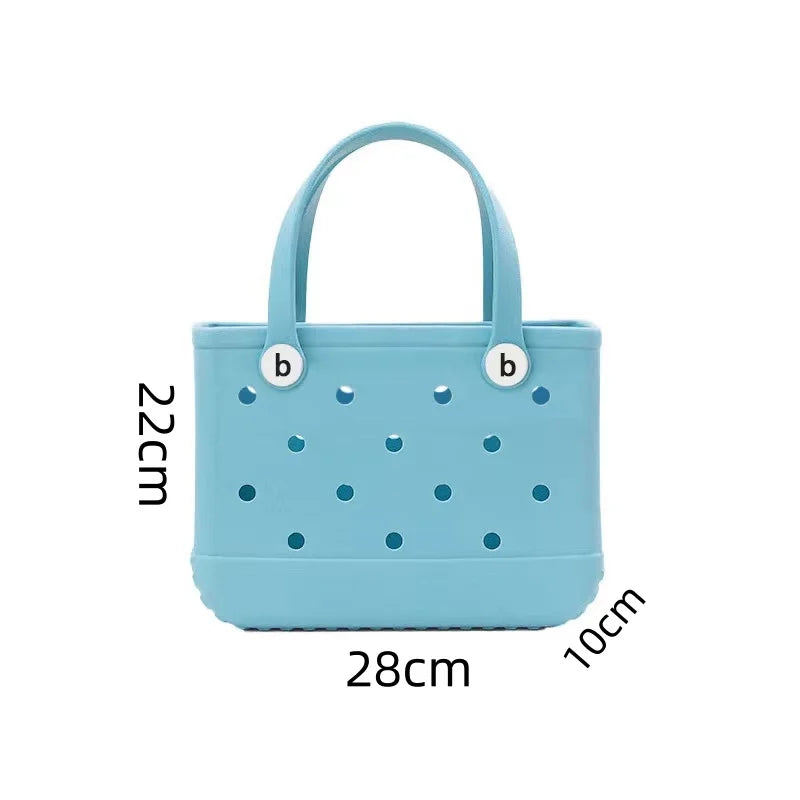 WATERPROOF EVA BEACH BASKET TOTE