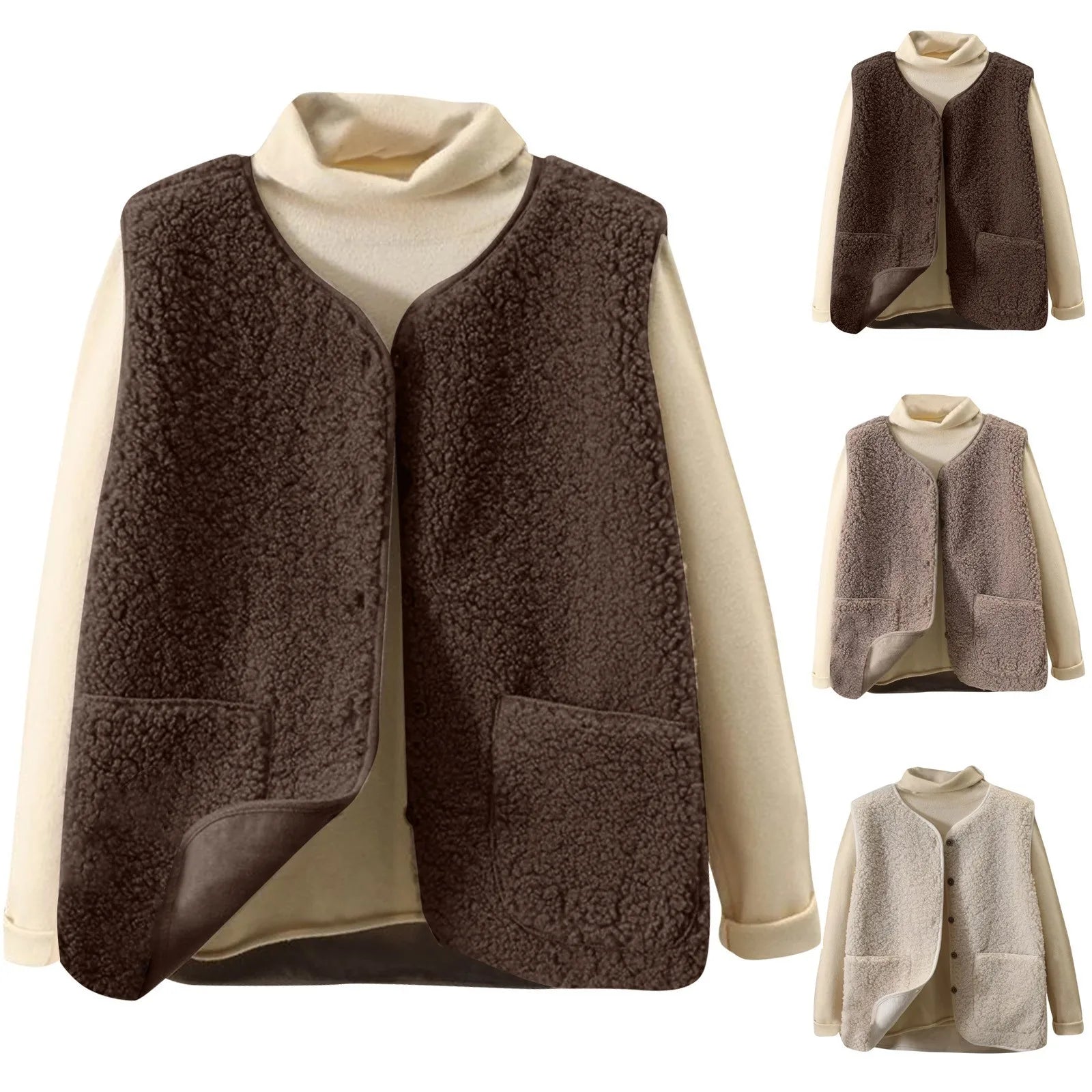 WOMEN'S WINTER CASUAL VEST JACKET