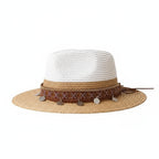 SUMMER BEACH RAFFIA WOVEN SUN HAT Test