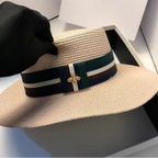 WOMEN STRAW HAT WIDE BRIM Test