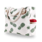 STRIPED BEACH BAG, FOLDABLE, LIGHTWEIGHT AND WATER RESISTANT SOLELII