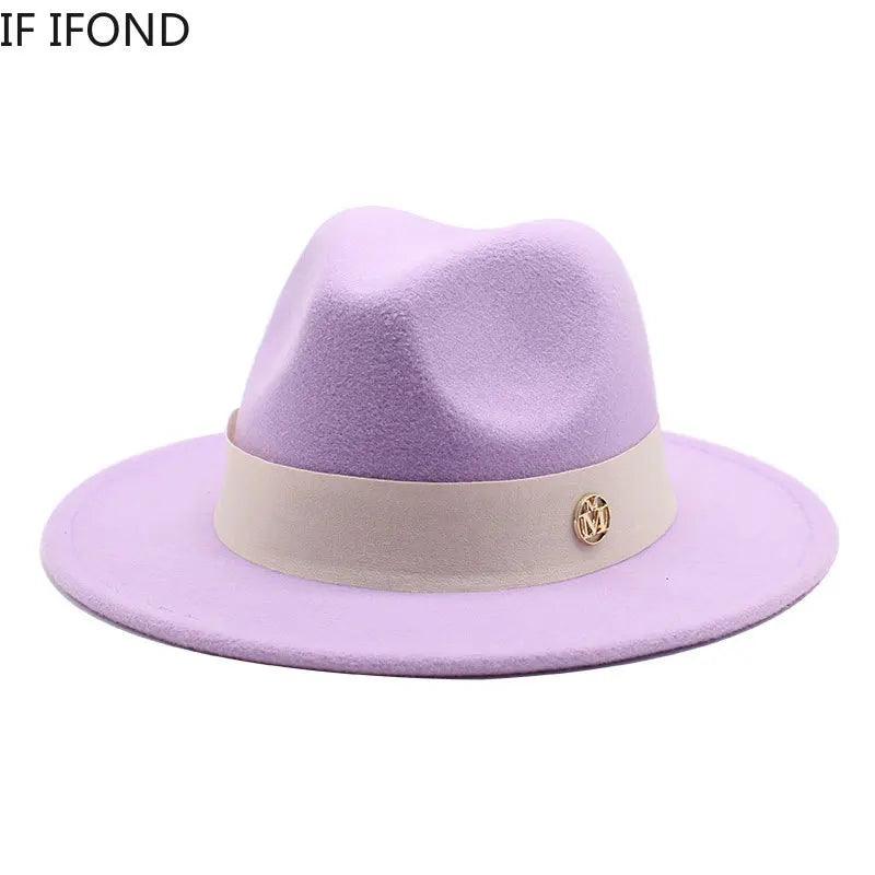 ELEGANT FEDORA HAT FOR WINTER