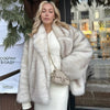 beige gradient coat
