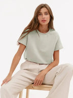 SUMMER COTTON LOOSE WOMEN'S T-SHIRT SOLELII