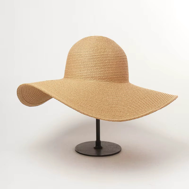 SUMMER OVERSIZED RHINESTONE SUN HAT
