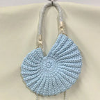 CREATIVE CONCH SHAPE CROCHET SHOULDER BAG Test