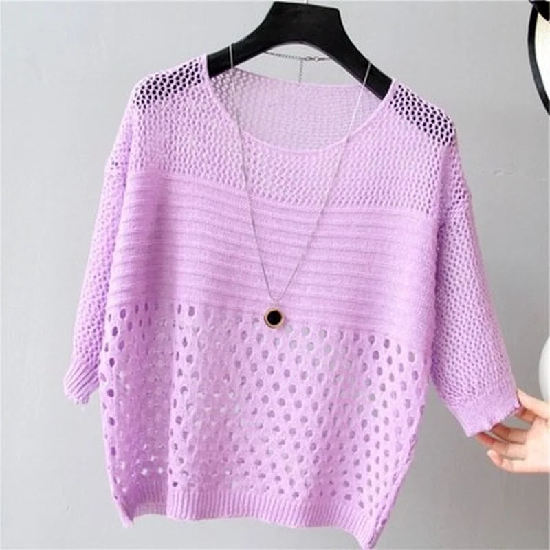 ICE STREETWEAR WHITE KNITTED VEST