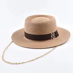 SUMMER STRAW HAT WITH RIBBON Test