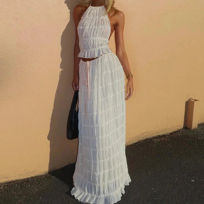 BOHO BACKLESS 2-PIECE BEACH SET