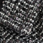WOMEN’S TEXTURED SHORT JACKET WITH PEARL DETAILS SOLELII