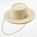 SUMMER STRAW HAT WITH RIBBON Test