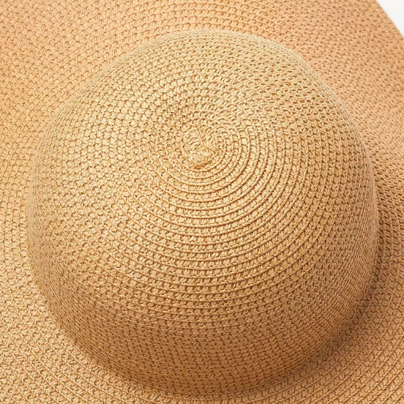 SUMMER OVERSIZED RHINESTONE SUN HAT