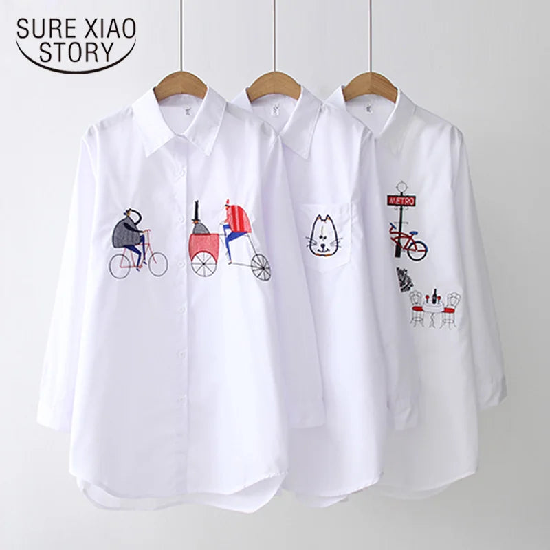 PARIS CASUAL WHITE BUTTON-DOWN SHIRT