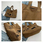 CLASSIC CANVAS ZIPPER TOTE BAG SOLELII