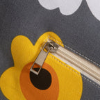 CANVAS BEACH BAG WITH PRINT SOLELII