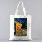 VAN GOGH ART PRINT CANVAS TOTE BAG SOLELII