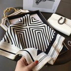 ELEGANT SQUARE SILK SCARF Test