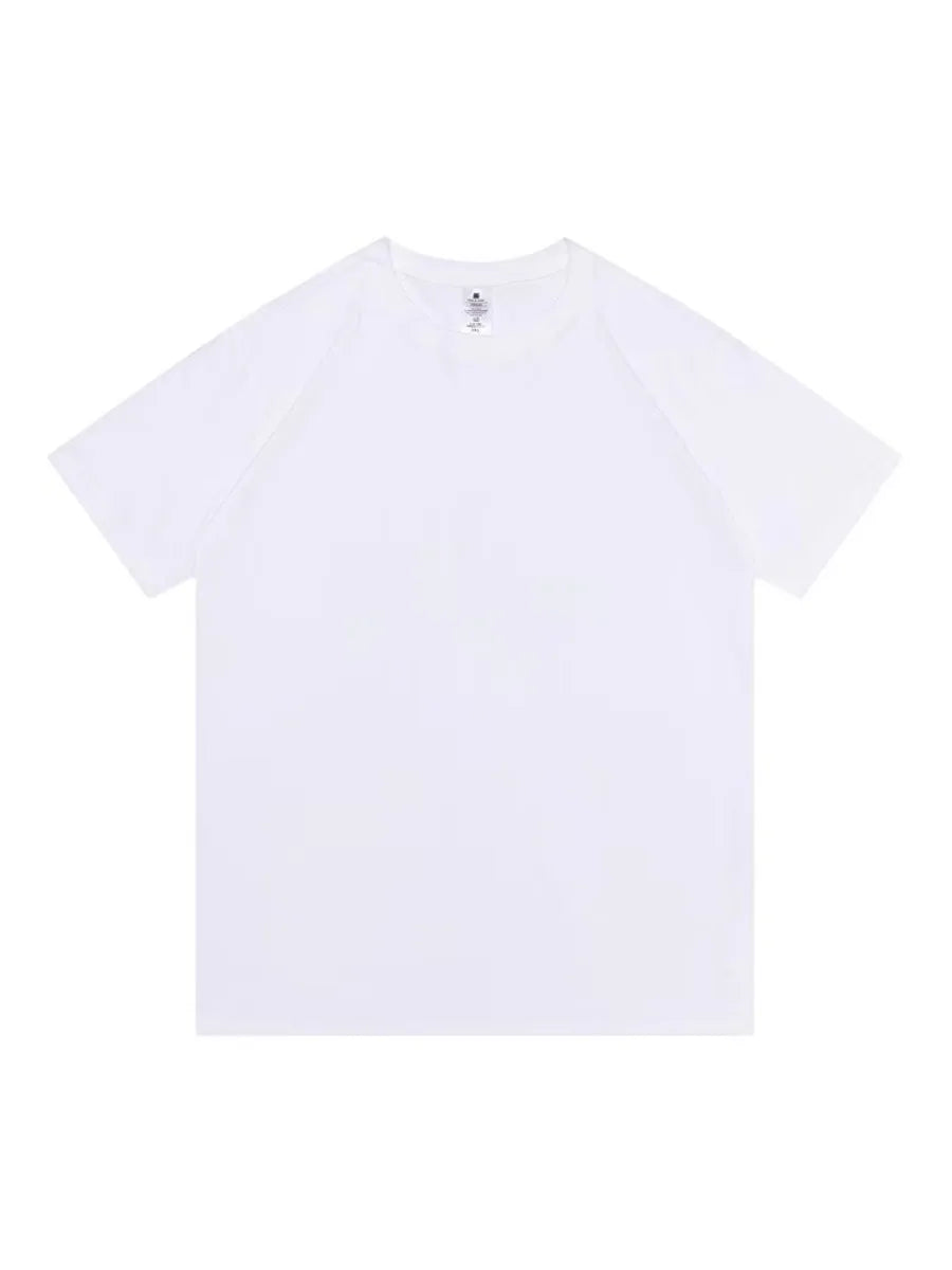 BASIC LOOSE COTTON SUMMER TEE
