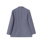 WOMEN'S DOUBLE-BREASTED LOOSE BLAZER SOLELII