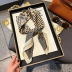 ELEGANT SQUARE SILK SCARF Test