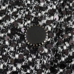 WOMEN’S TEXTURED SHORT JACKET WITH PEARL DETAILS SOLELII