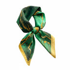 LUXURY PLAID SILK-LIKE SQUARE SCARF Test