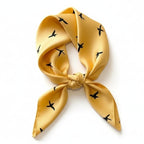 NORDIC STYLE FAUX SILK SQUARE SCARF Test