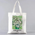 VAN GOGH ART PRINT CANVAS TOTE BAG SOLELII