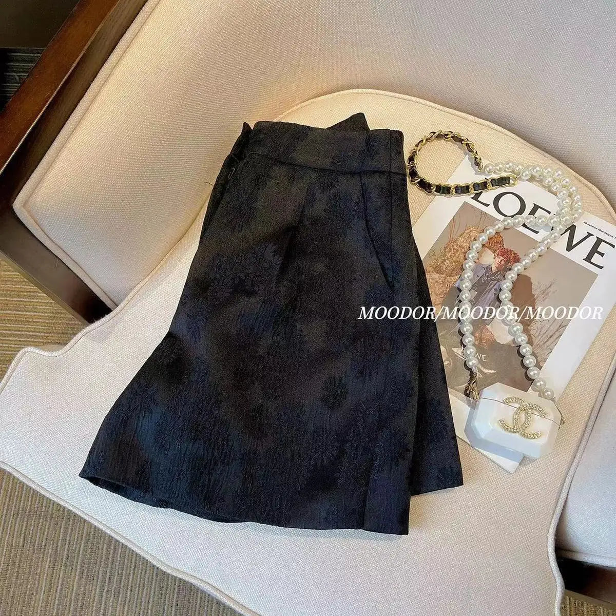 RETRO JACQUARD SUMMER SHORTS
