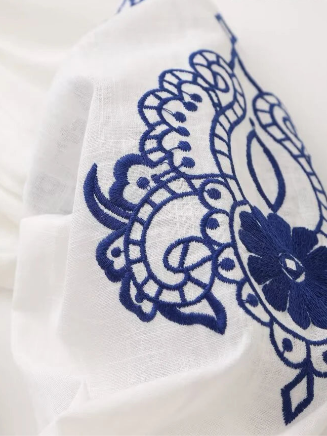 ETHNIC EMBROIDERED LONG SLEEVE SHIRT
