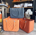 WATERPROOF EVA BEACH BASKET TOTE SOLELII