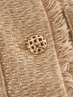 SHORT TWEED JACKET WITH FRONT BUTTONS SOLELII